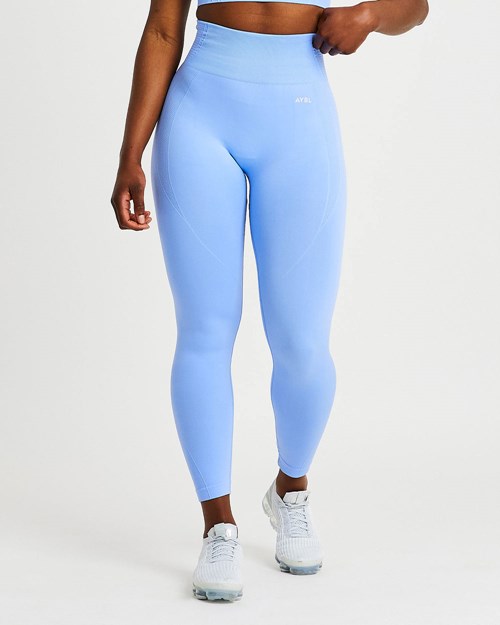 AYBL Balance V2 Seamless Leggings Blå | AIGHJO-872