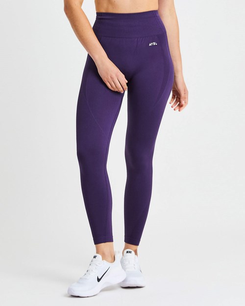 AYBL Balance V2 Seamless Leggings Lilla | RCHSOW-158