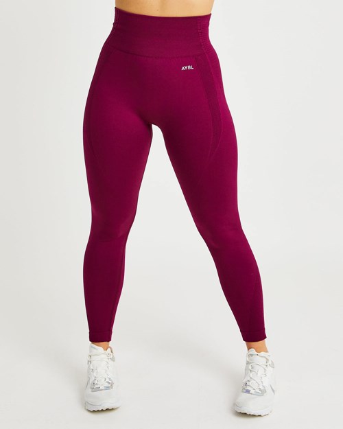 AYBL Balance V2 Seamless Leggings Lilla | VQRLME-906