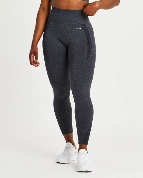 AYBL Balance V2 Seamless Leggings Svarte | SAVTXF-829