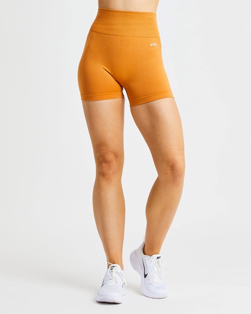 AYBL Balance V2 Seamless Shorts Oransje | XOHSQW-692