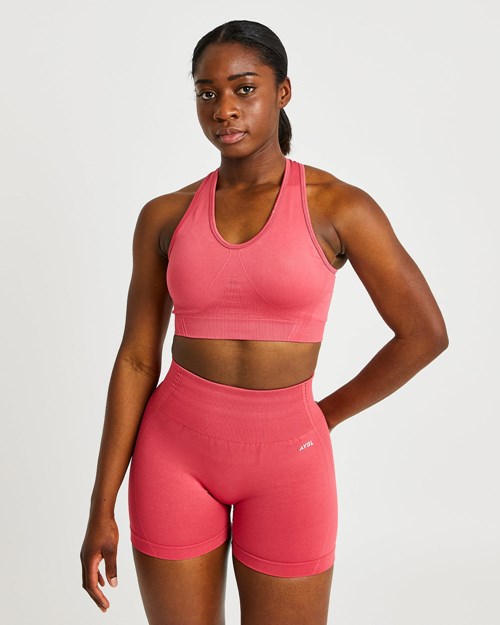 AYBL Balance V2 Seamless Sports Bra Rosa | IKVOCM-369