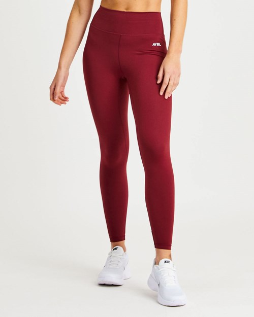 AYBL Core Leggings Mauve Wine | ALWDPY-281