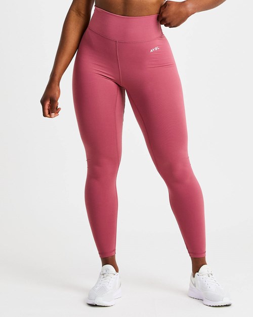 AYBL Core Leggings Rød | RMKZGF-027
