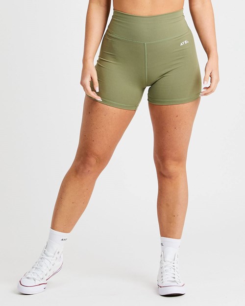 AYBL Core Shorts Olivengrønne | PXIVUW-697