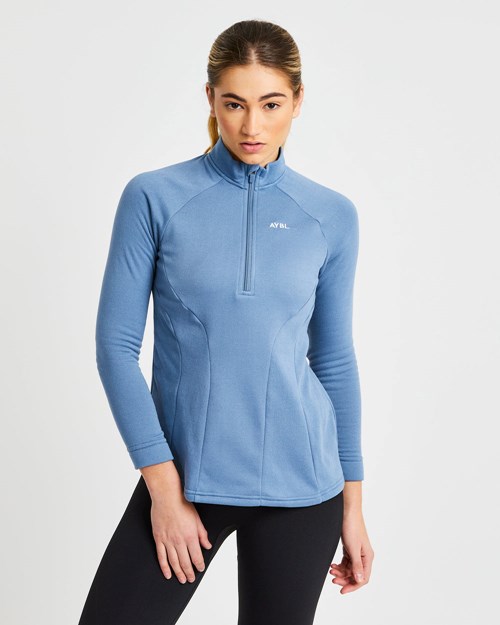AYBL Effortless Fleece Blå | ULSIPF-637