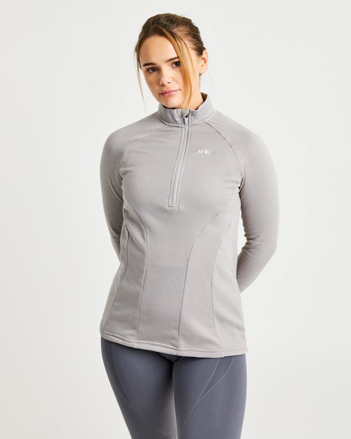 AYBL Effortless Fleece Lyse Grå | LBZUTY-710