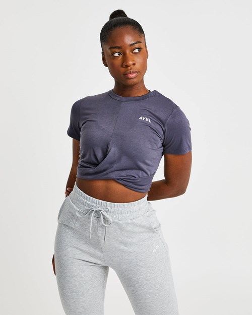 AYBL Element Twist Top Charcoal | SZVMFC-402