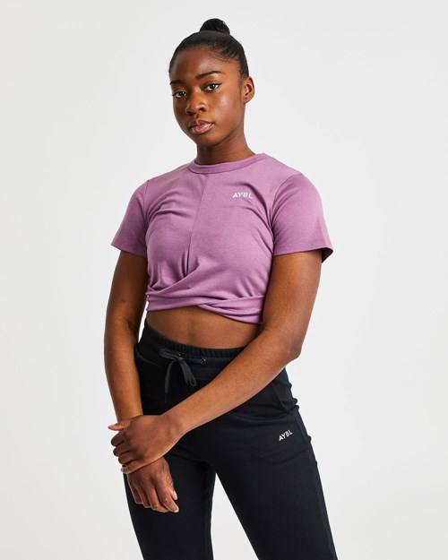 AYBL Element Twist Top Lilla | MBIYFT-295