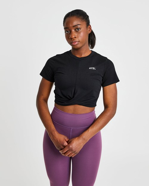 AYBL Element Twist Top Svarte | THQNPZ-847