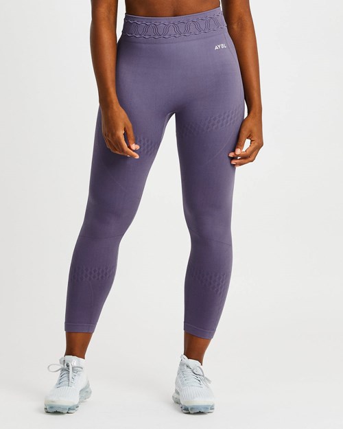 AYBL Elevate Seamless Leggings Lilla | UNCMTP-459