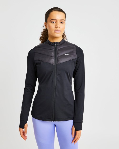 AYBL Everyday 1/2 Polstret Jacket Svarte | ALWKMR-521