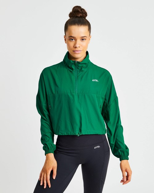 AYBL Everyday 1/2 Zip Pullover Grønn | UJQRCL-065