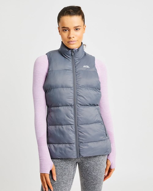 AYBL Everyday Gilet Charcoal | DQEZVY-613