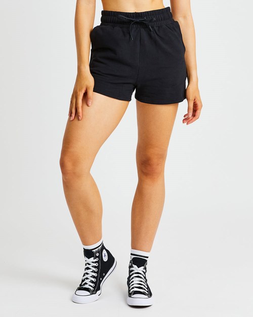 AYBL Everyday Oversized Shorts Svarte | THUJBC-670