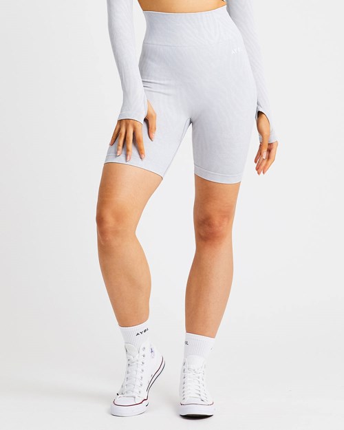 AYBL Evolve Animal Seamless Shorts Lyse Grå | ZQHUNS-145