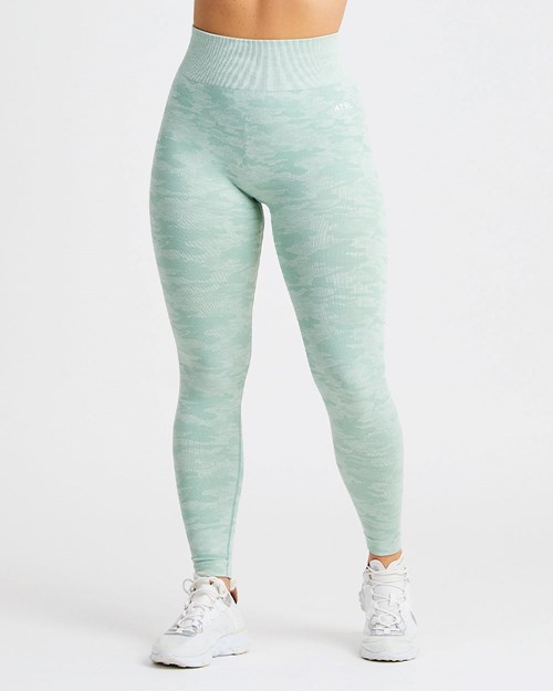 AYBL Evolve Camo Seamless Leggings Grønn | JCINVG-847