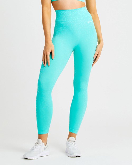 AYBL Evolve Speckle Seamless Leggings Grønn | DHCNIO-893