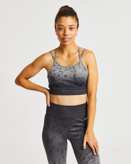 AYBL Flare Seamless Sports Bra Grå | RLEFHV-460