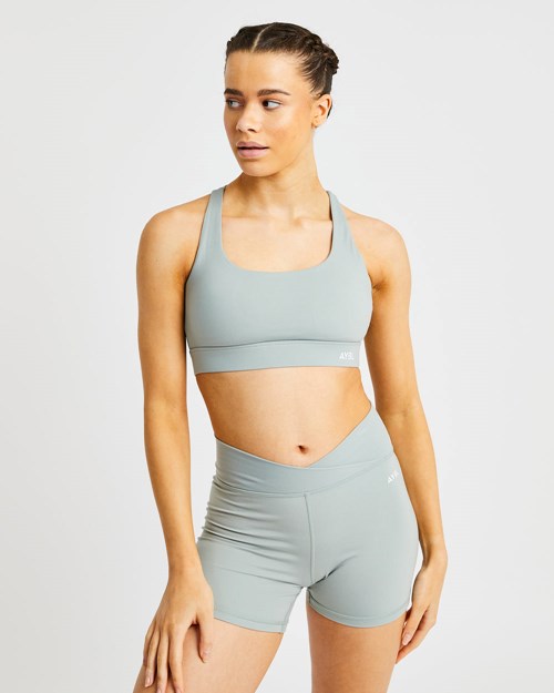 AYBL Flow Sports Bra Grønn | QUEPNA-972
