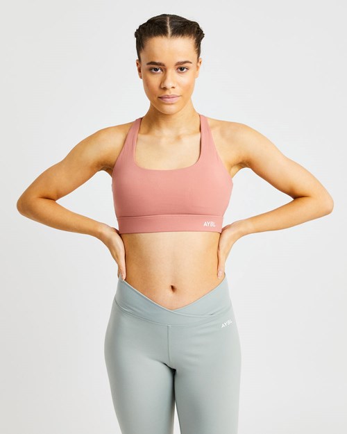 AYBL Flow Sports Bra Rosa | JBDXSH-541