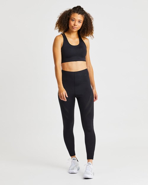 AYBL Fusion Leggings Svarte | HIOCFP-628