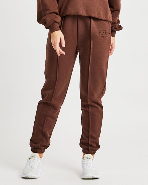 AYBL Luxe Joggers Brune | PBKRLC-289