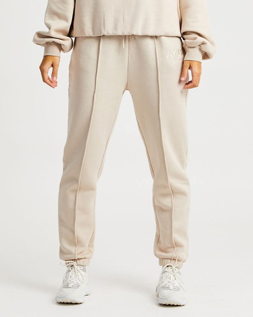 AYBL Luxe Joggers Sand | EWNDFH-406