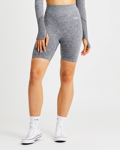 AYBL Motion Seamless Cycling Shorts Grå | DBIYHU-052