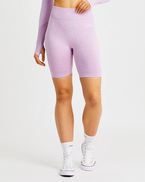 AYBL Motion Seamless Cycling Shorts Rosa | KUPYTH-432