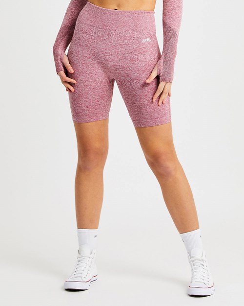 AYBL Motion Seamless Cycling Shorts Rød | GAZWNC-948