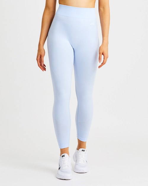 AYBL Motion Seamless Leggings Blå | UGDXPV-971