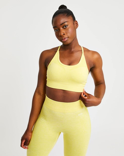AYBL Motion Seamless Sports Bra Gul | CIBYOA-420