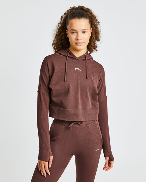 AYBL Recovery Hoodie Sjokolade Brune | PGDNFB-854