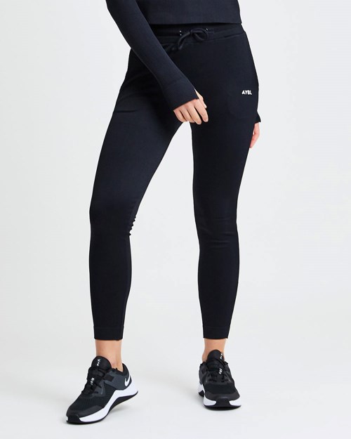AYBL Recovery Joggers Svarte | MXYBSV-324