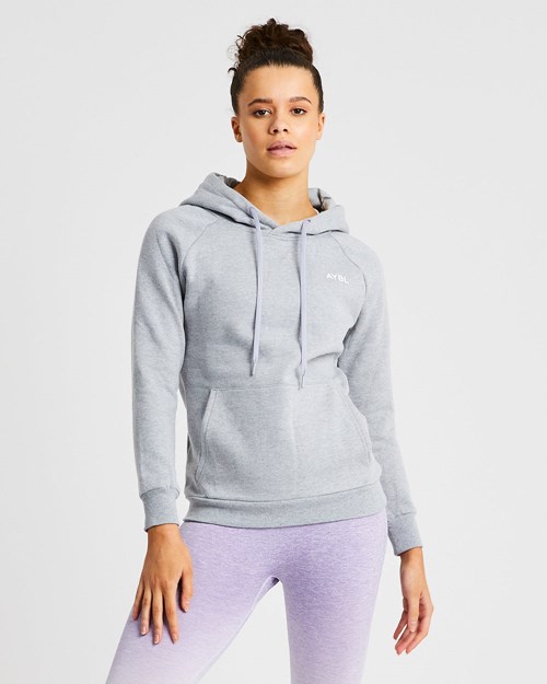 AYBL Staple Hoodie Lyse Grå | ZDMNBA-295