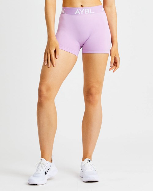 AYBL Staple Seamless Low Rise Shorts Rosa | KLJSZD-584