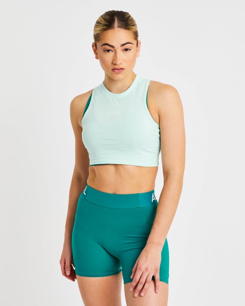AYBL Trenings Crop Vest Mint Grønn | TIXKRE-270