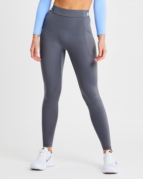 AYBL Trenings Leggings Grå | VHLEIC-517