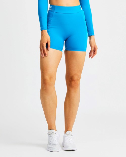 AYBL Trenings Shorts Aqua | BRCOFH-958