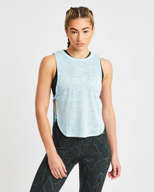 AYBL Velocity Twist Vest Blå | QKDEAO-349